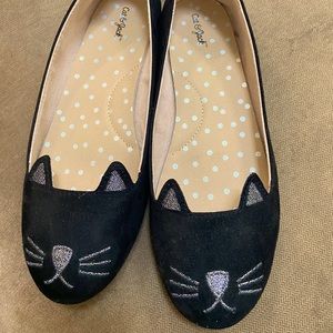 Cat & Jack Girls Black Dress Shoes